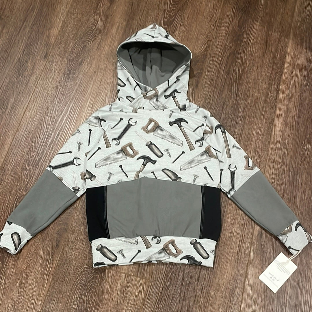 5T color block hoodie