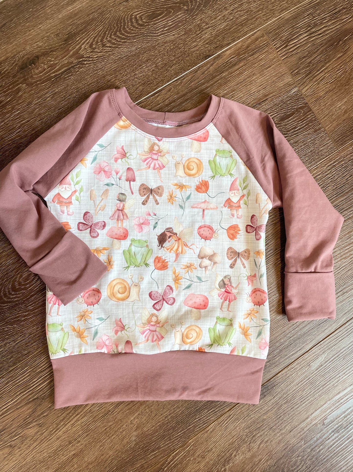 Grow with me Raglan