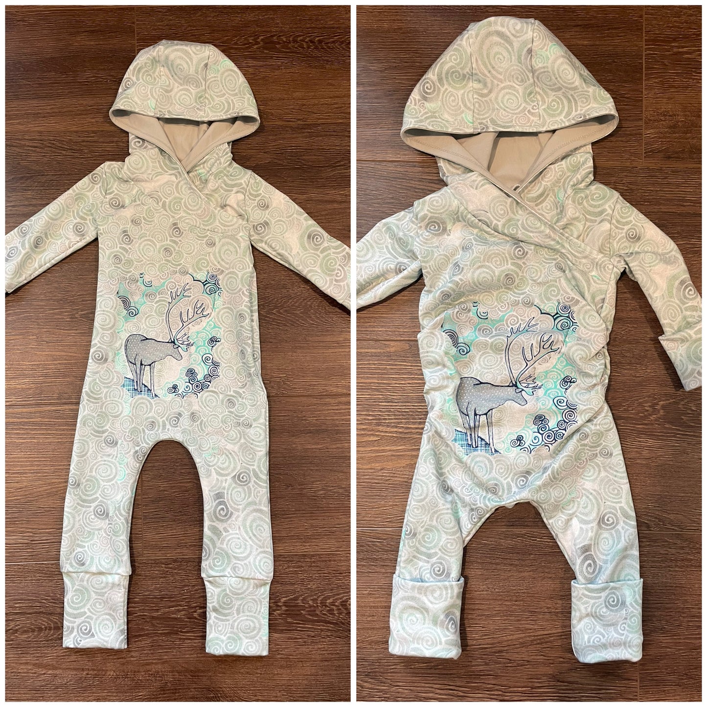 1-3 year Grow With Me Romper